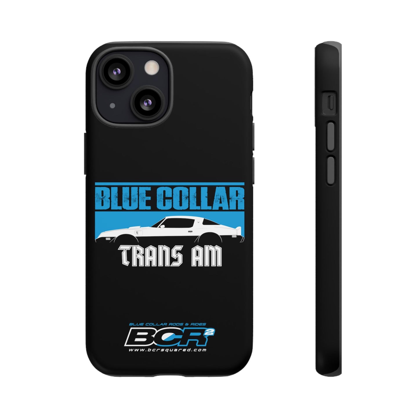 Blue Collar Black Phone Case