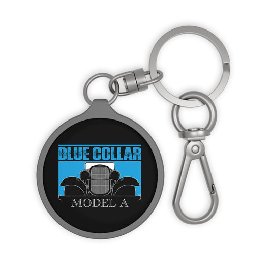 Blue Collar Model A Keychain