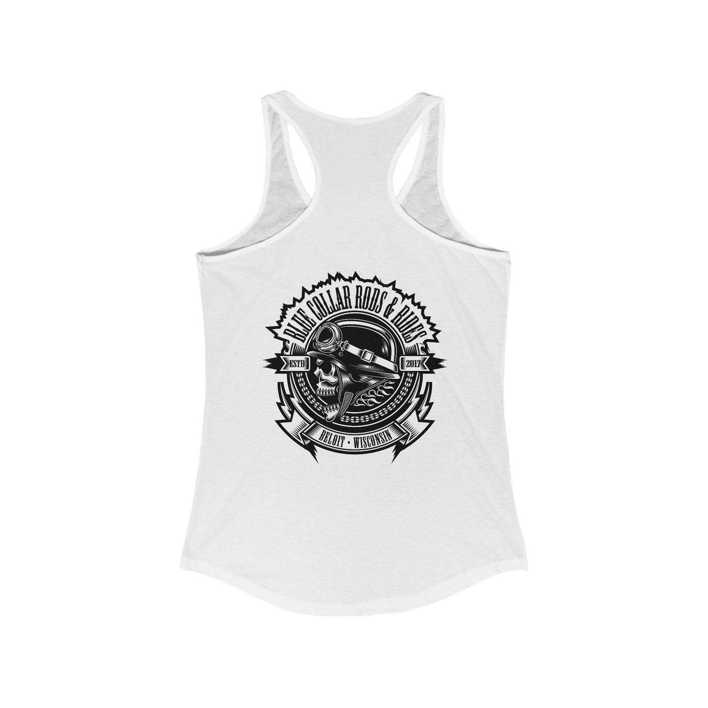 Blue Collar Skull 1 Women's Tank Top