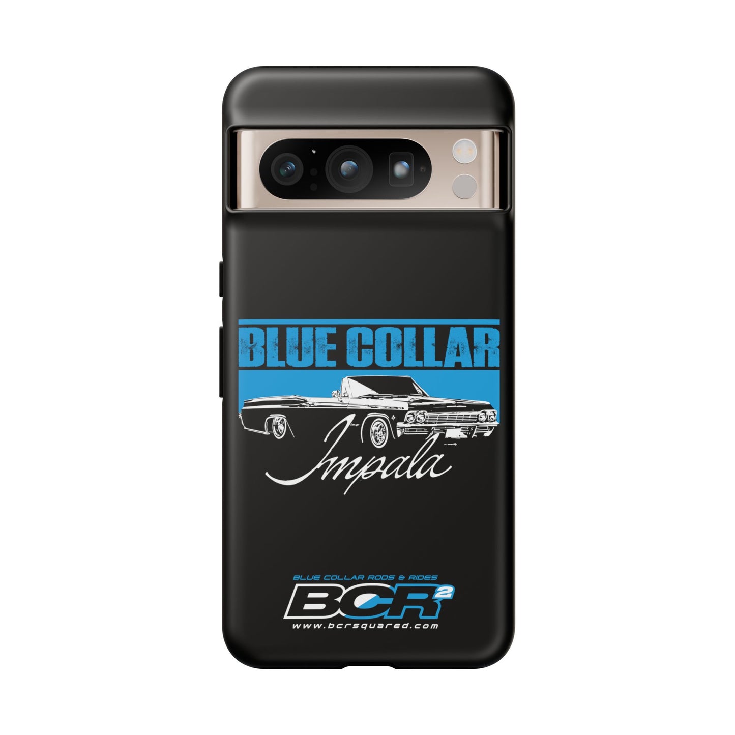 Blue Collar Impala Black Phone Cases