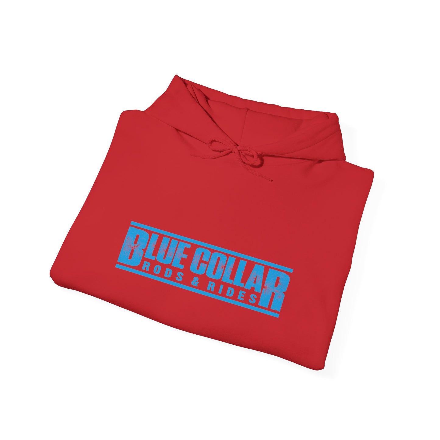 Blue Collar Block Logo Hoodie