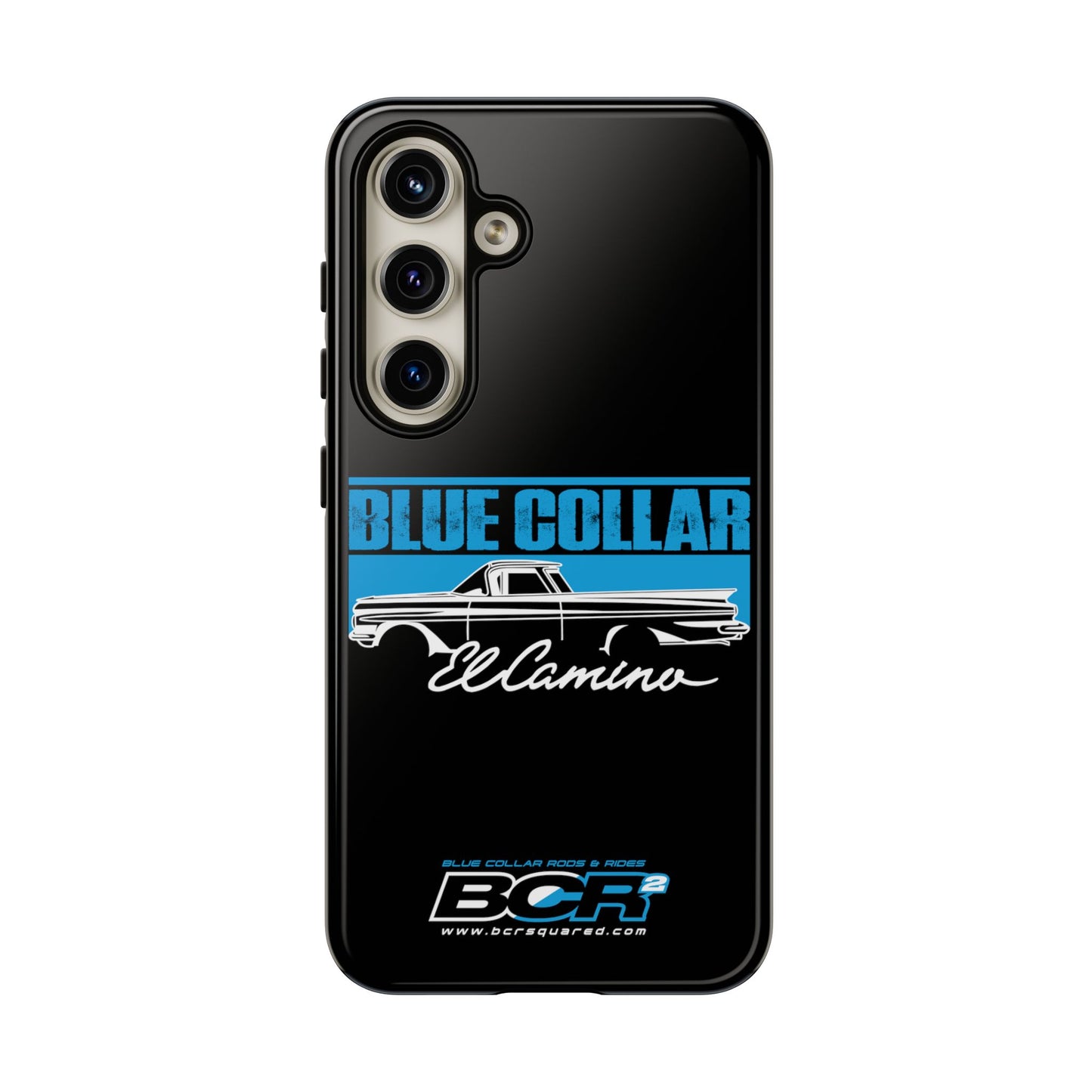 Blue Collar El Camino Black Phone Case