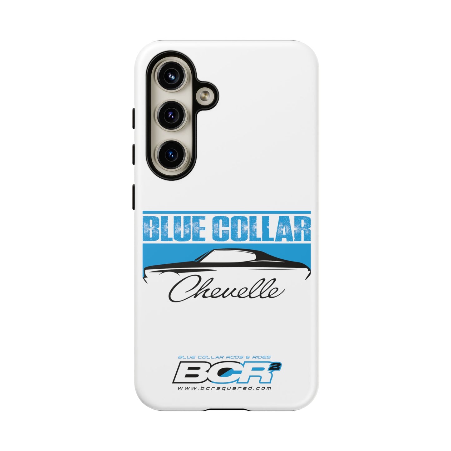 Blue Collar Chevelle White Phone Case