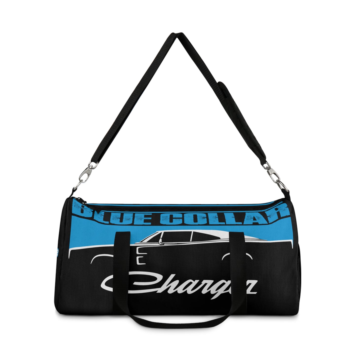 Blue Collar Charger Black Duffel Bag