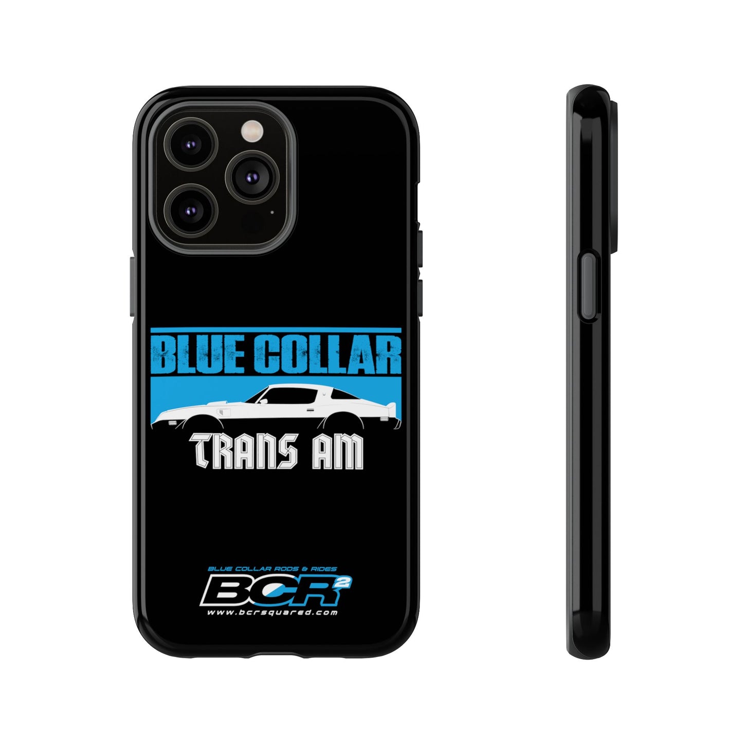 Blue Collar Black Phone Case