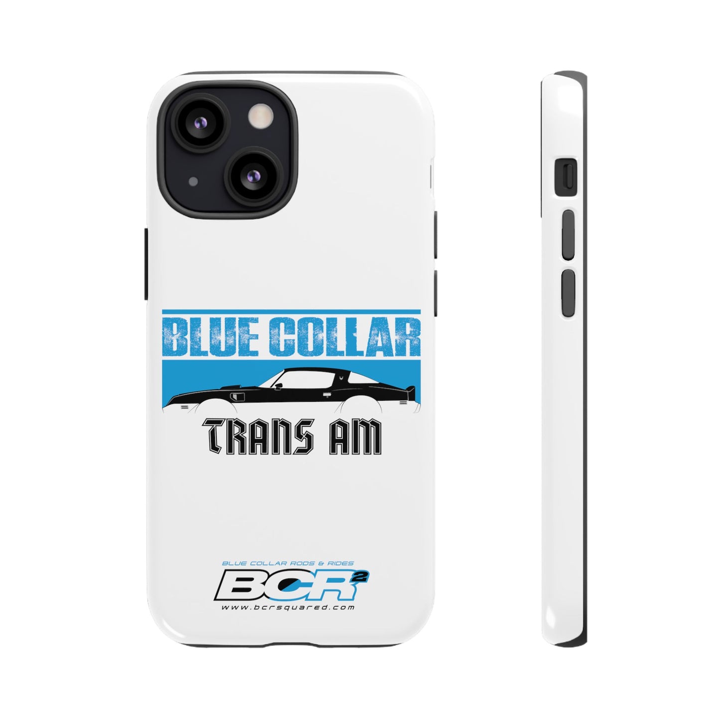 Blue Collar Trans Am White Phone Case