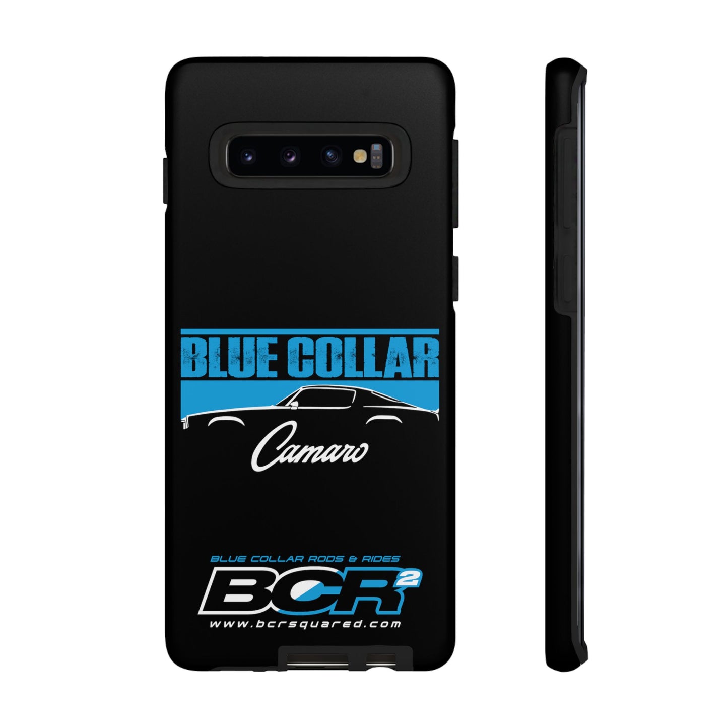 Blue Collar 2nd Gen Camaro Black Phone Cases