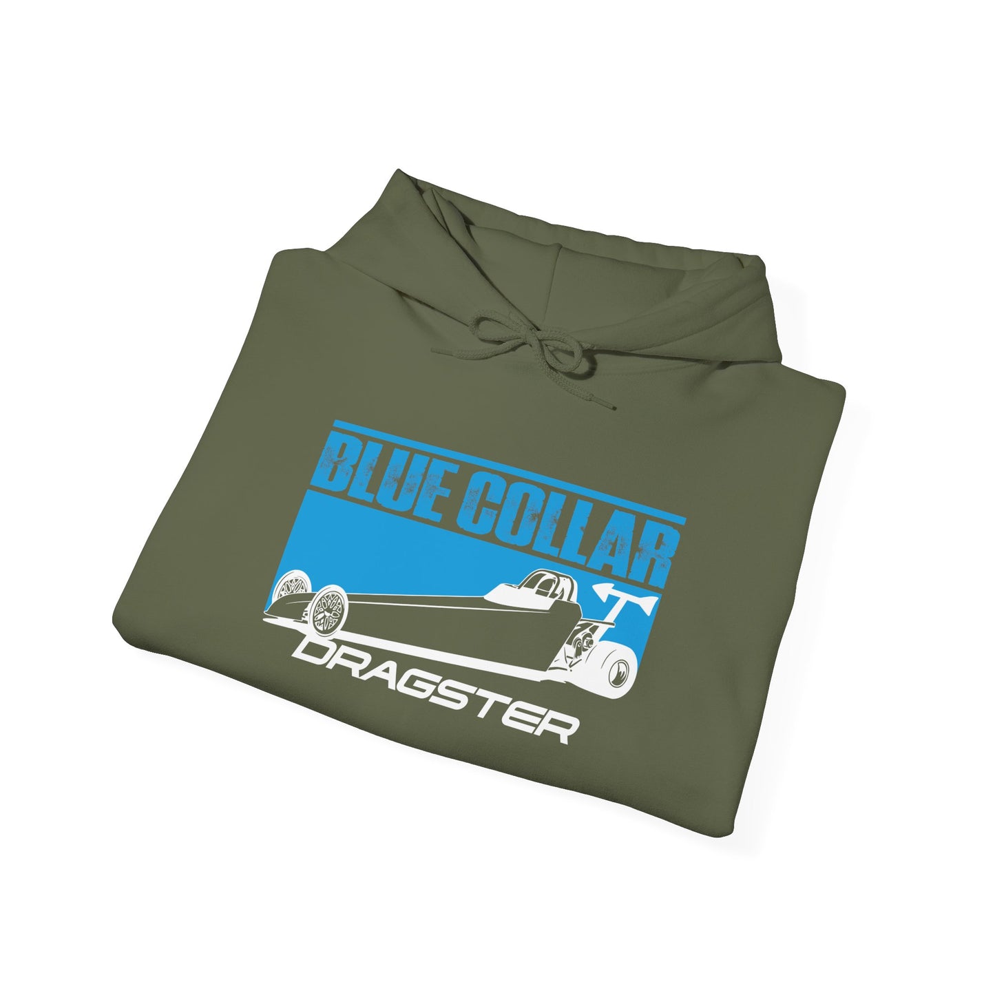 Blue Collar Dragster Hoodie