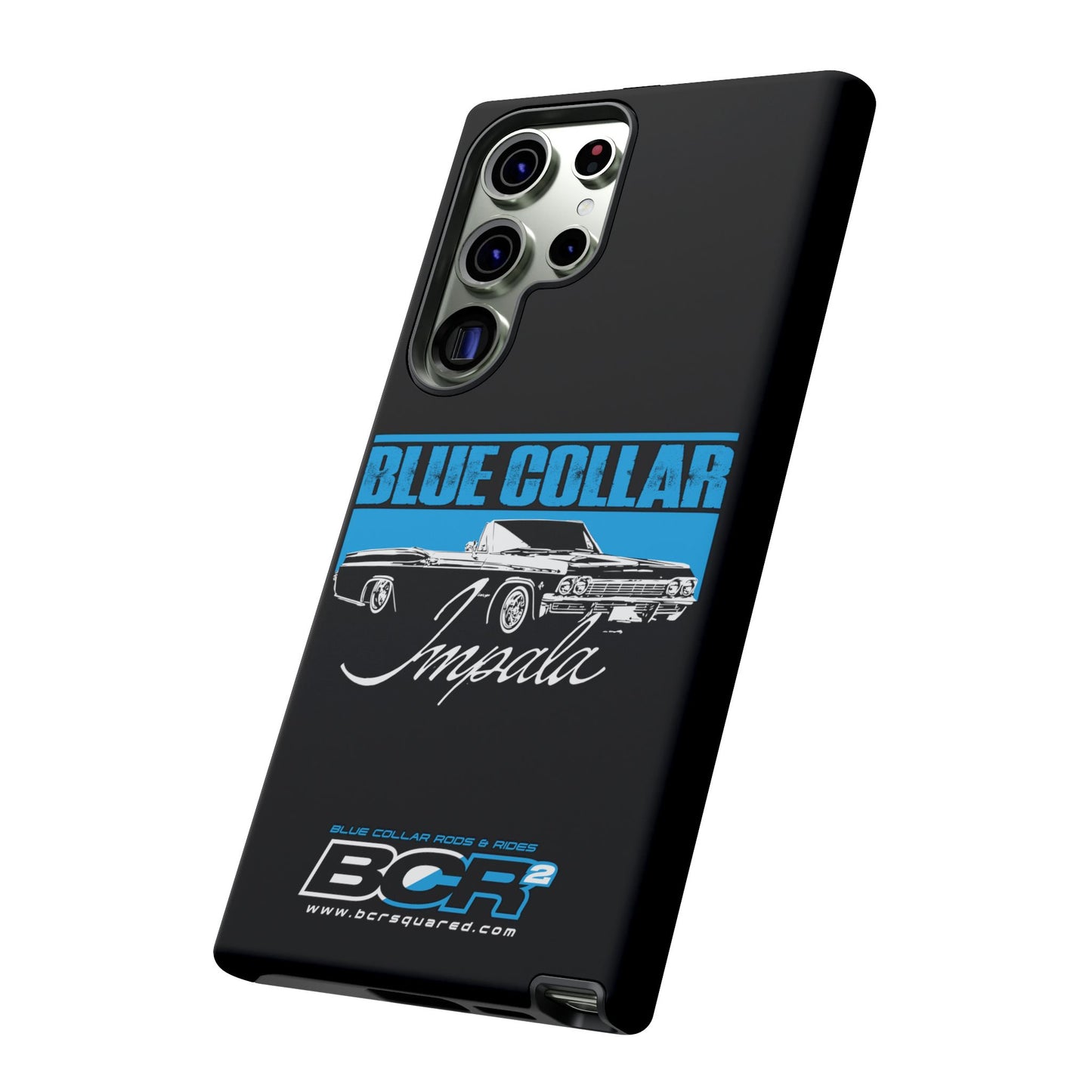 Blue Collar Impala Black Phone Cases