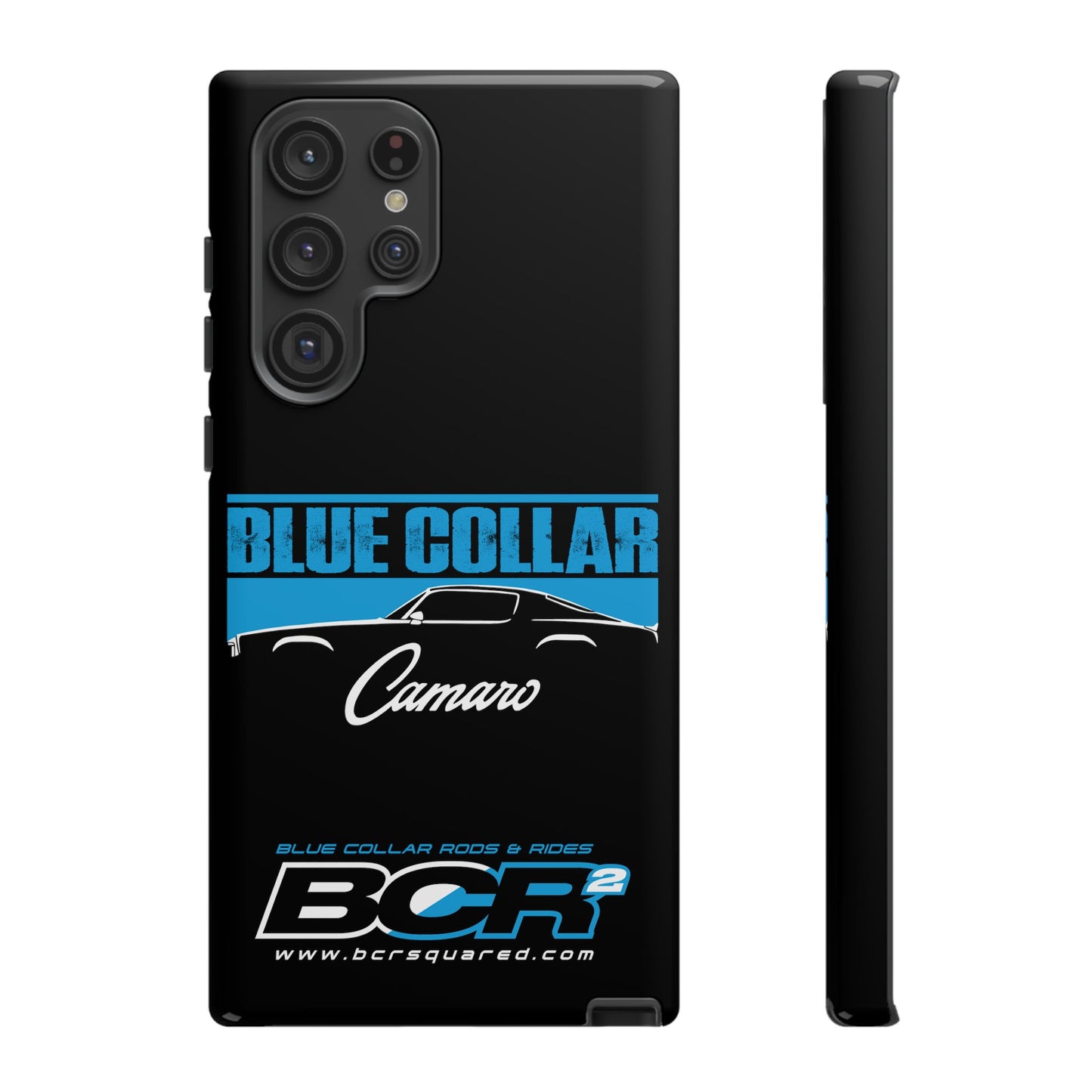 Blue Collar 2nd Gen Camaro Black Phone Cases