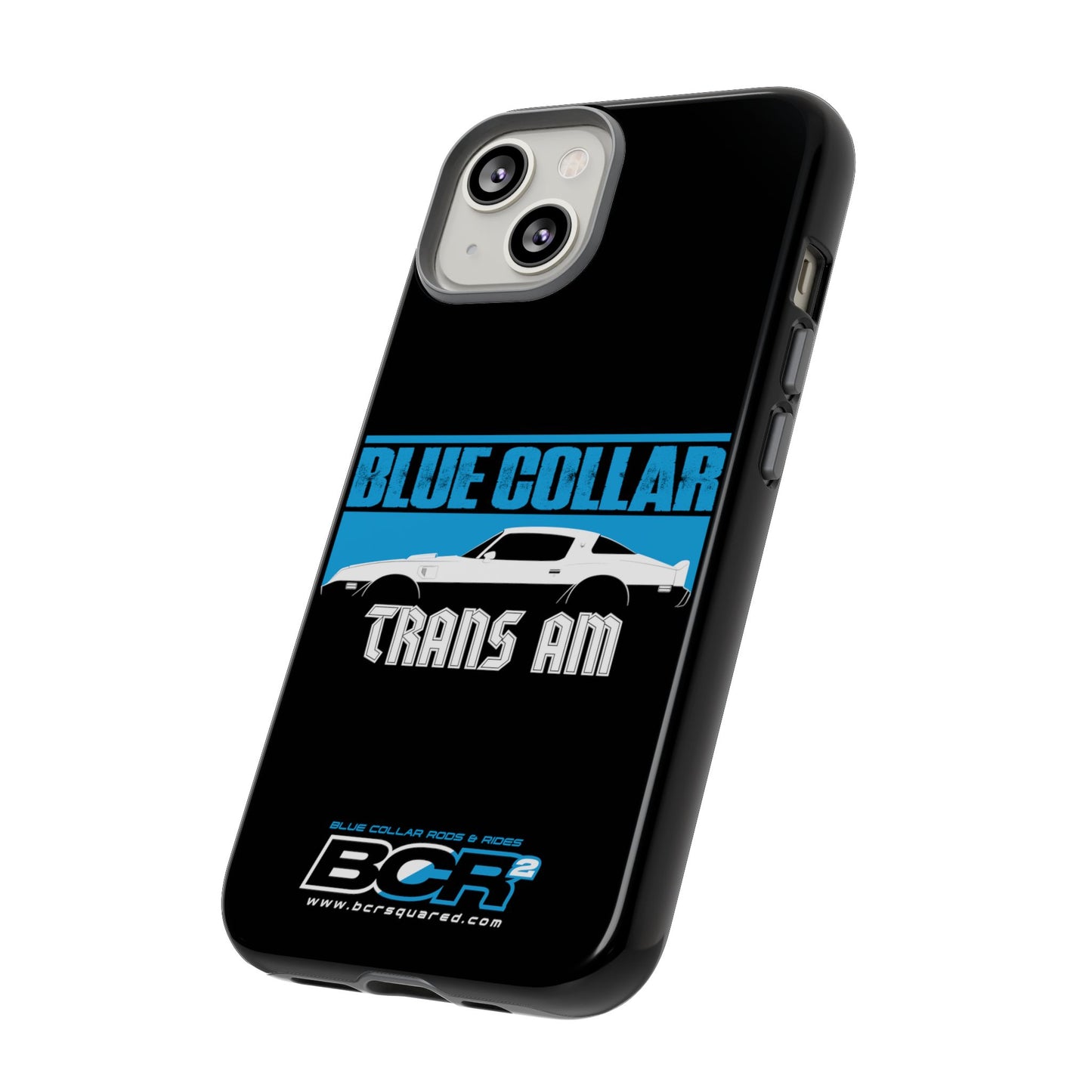 Blue Collar Black Phone Case