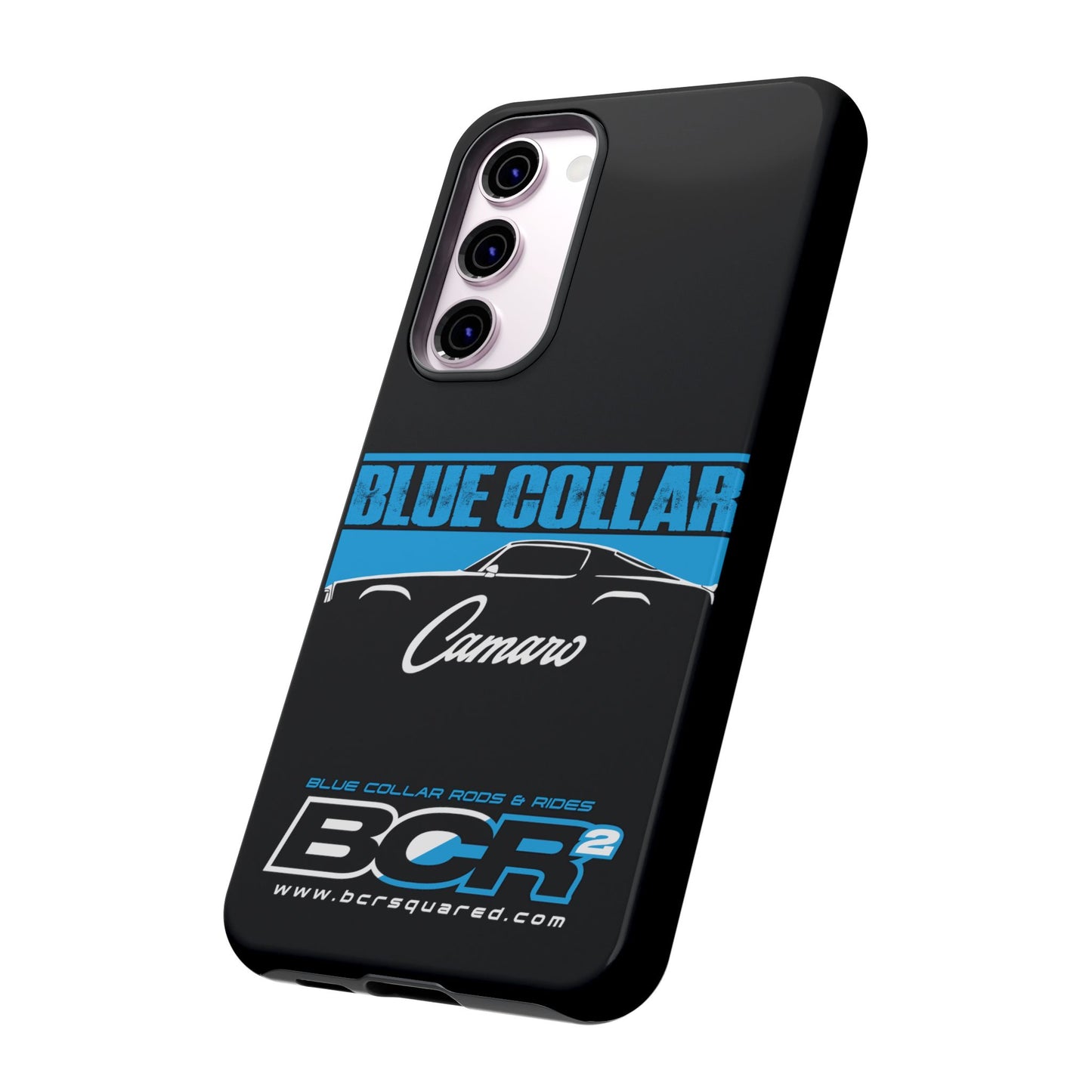 Blue Collar 2nd Gen Camaro Black Phone Cases