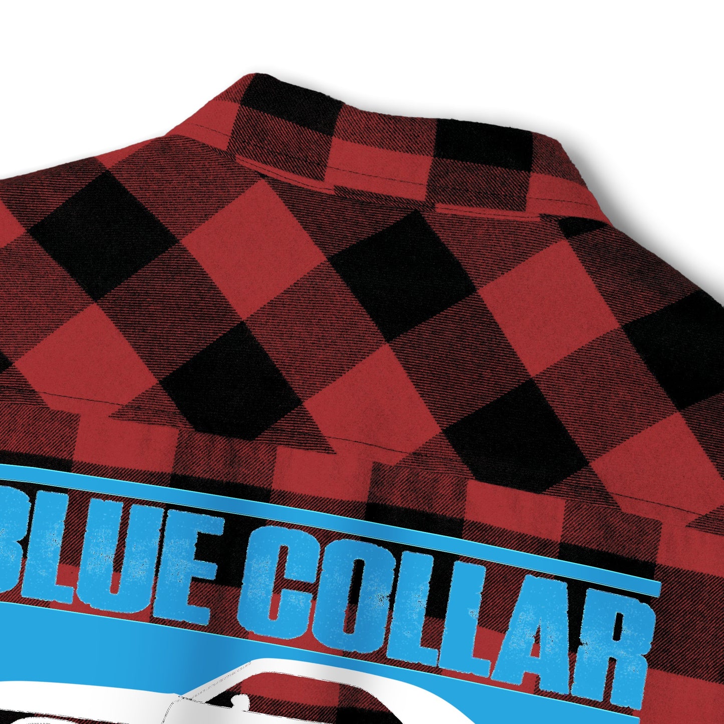 Blue Collar Challenger Unisex Flannel Shirt