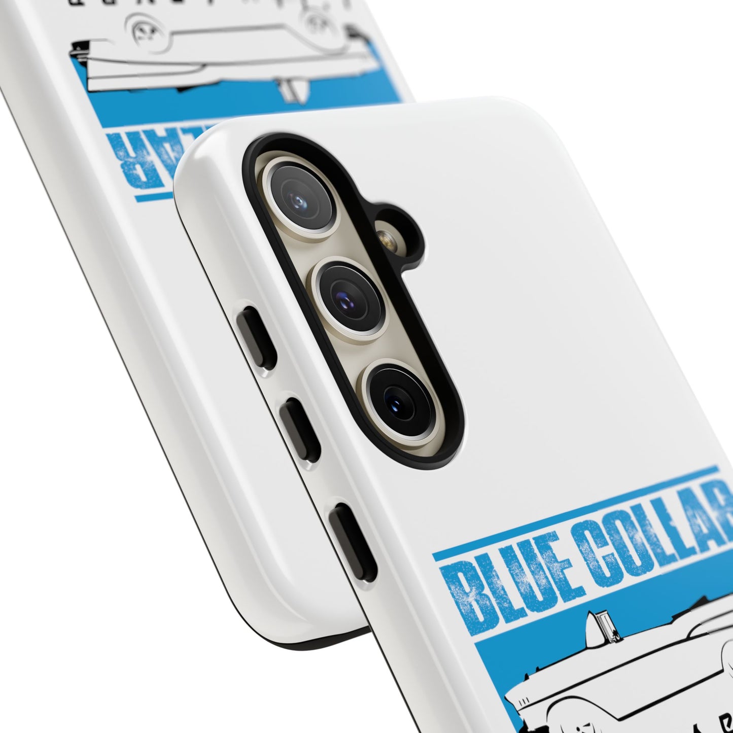 Blue Collar Fifty Seven White Phone Case