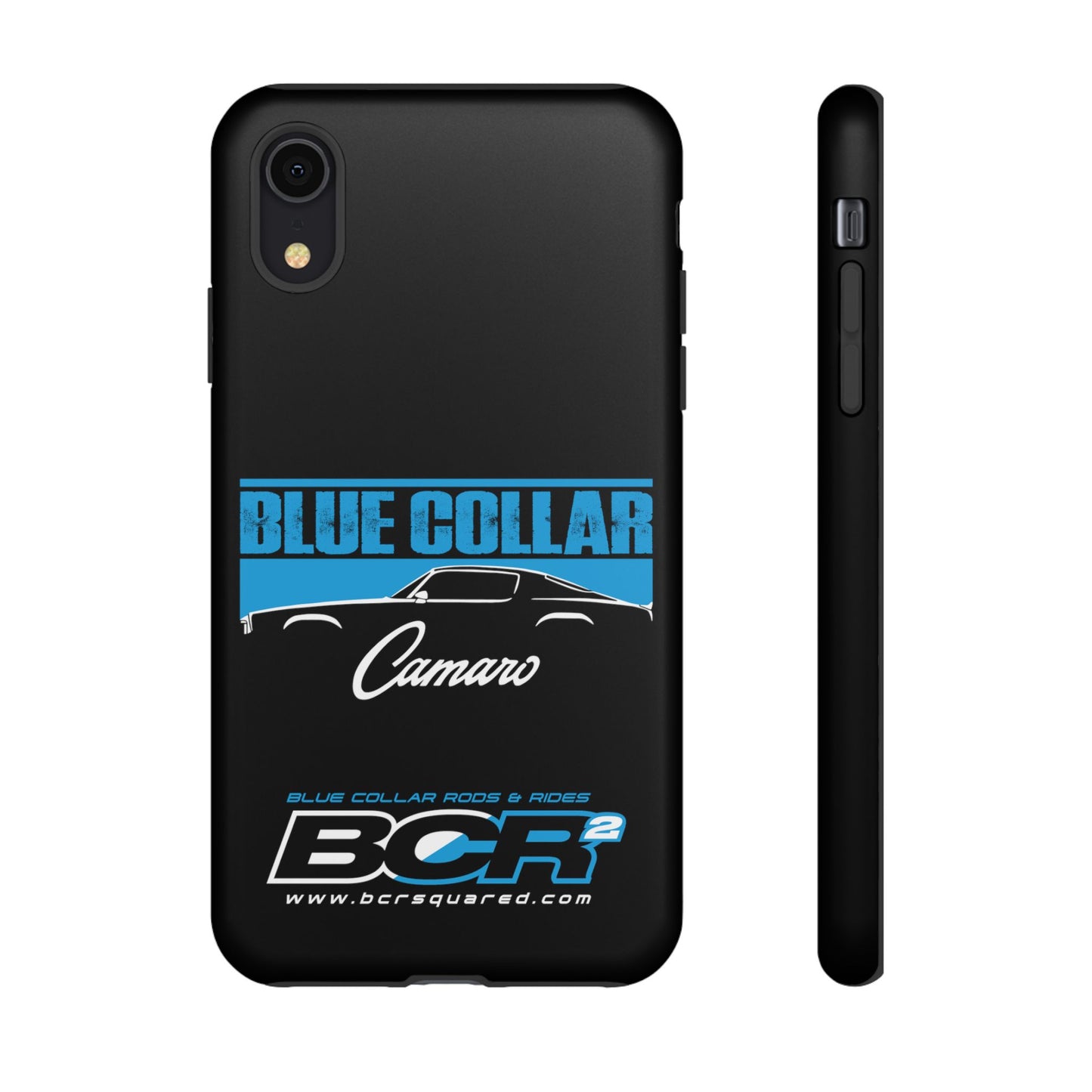 Blue Collar 2nd Gen Camaro Black Phone Cases