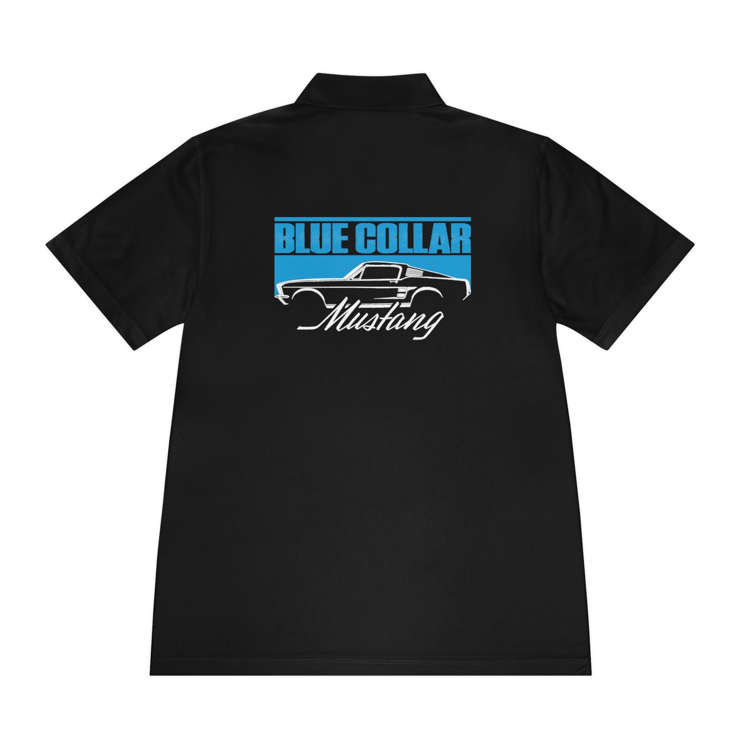 Blue Collar Mustang Polo Shirt