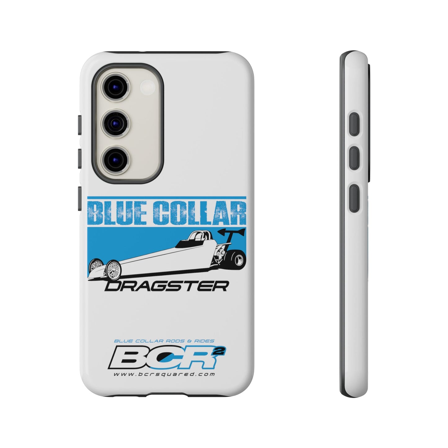 Blue Collar Dragster Phone Cases