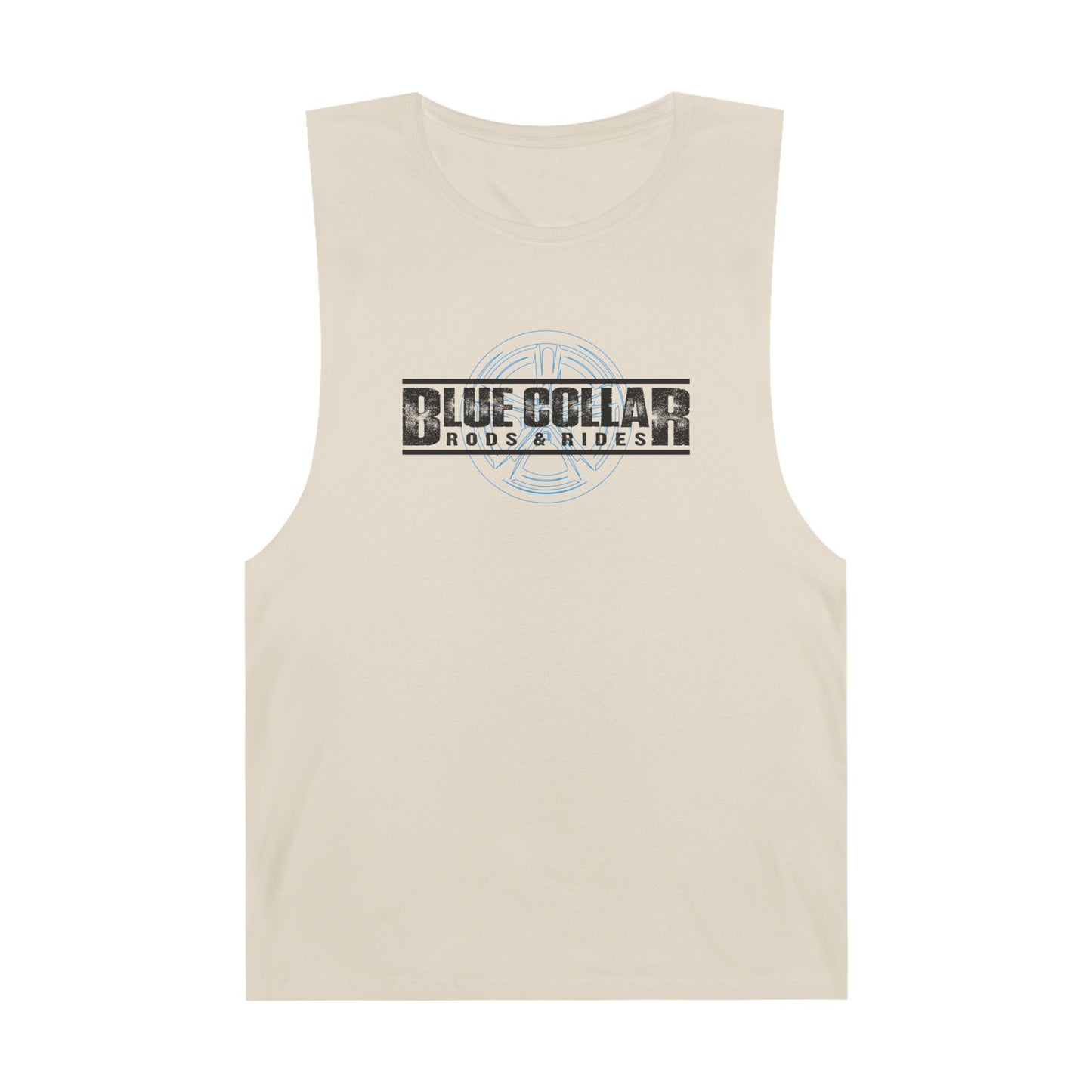 Blue Collar Wheel Sleeveless Tee