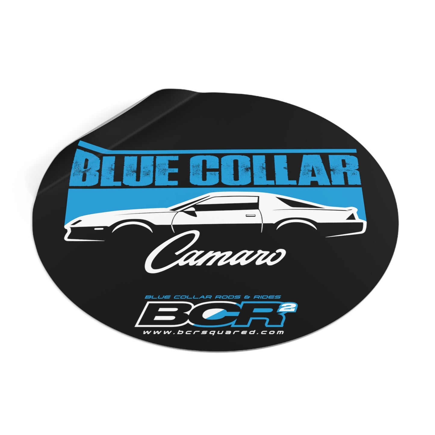 Blue Collar 3rd Gen Camaro Sticker