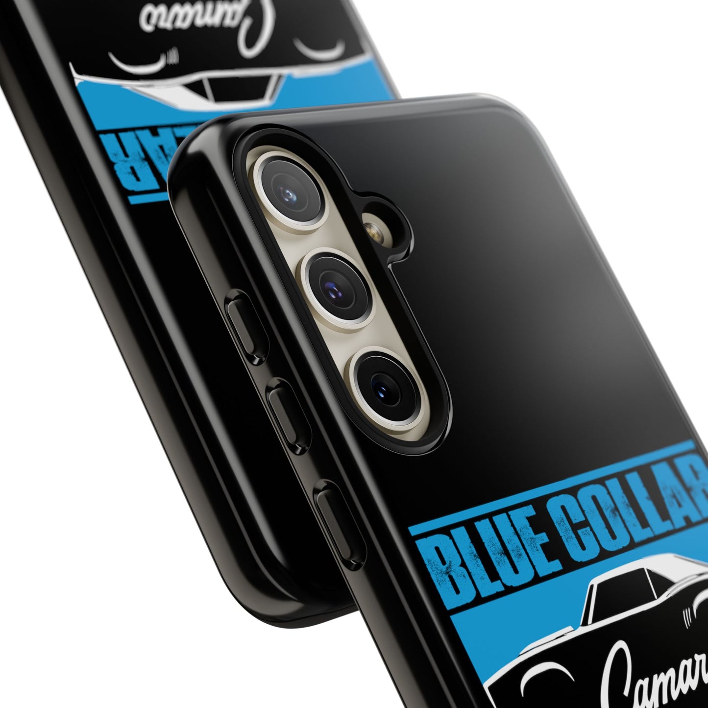 Blue Collar 1st Gen Camaro Black Phone Cases