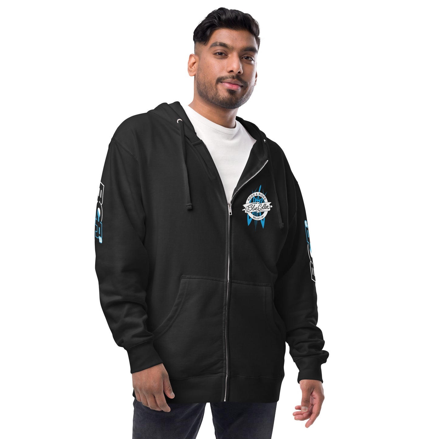 BCR² Logo Zip Up Hoodie