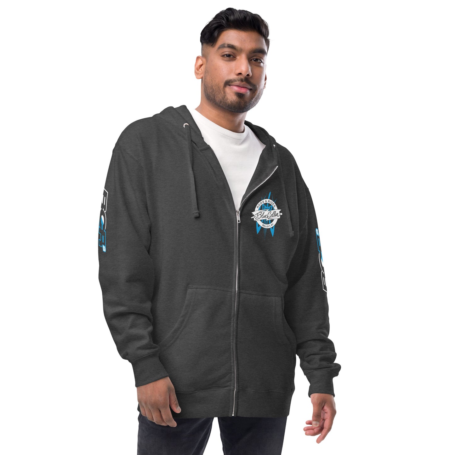 BCR² Logo Zip Up Hoodie