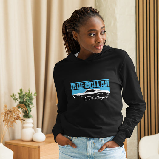 Blue Collar Challenger Hooded Long Sleeve Tee